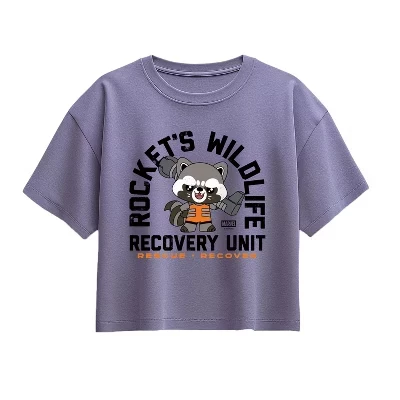 Футболка Rockets Wildlife Recovery Unit с коротким рукавом и квадратным рисунком 