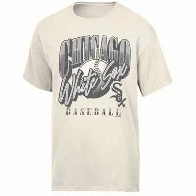 Женская пергаментная футболка Chicago White Sox с комфортной стиркой