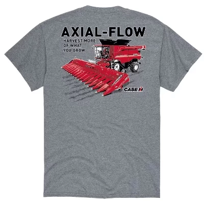 Мужская футболка Axial-Flow Harvest More с коротким рукавом и графическим рисунком athletic heather