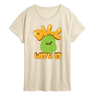 Женская футболка с коротким рукавом Dill With It Charles Pickle и графическим рисунком birch