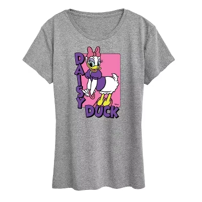 Женская футболка с коротким рукавом и рисунком Дейзи Дак (Daisy Duck)