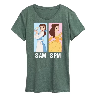 Женская футболка Belle Day And Night Wear с коротким рукавом и рисунком heather juniper