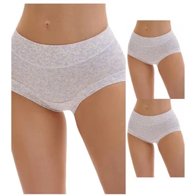 Женские хлопковые трусы INSPIRE CHIC, 3 пары, фиолетовые