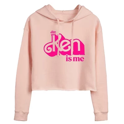Женское укороченное худи Barbie Ken Is Me, синее