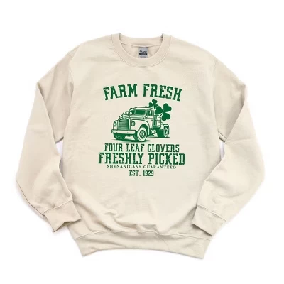 Женский свитшот Simply Sage Market Farm Fresh, пыльный