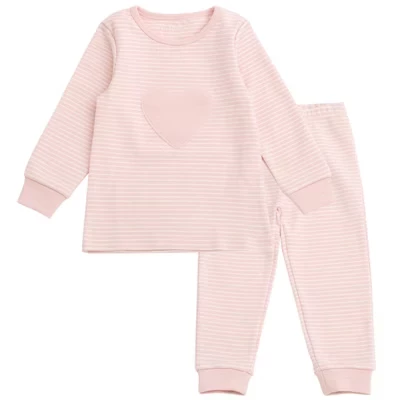 Модная футболка Layette для девочек и штаны для бега трусцой, игровой комплект для малышей