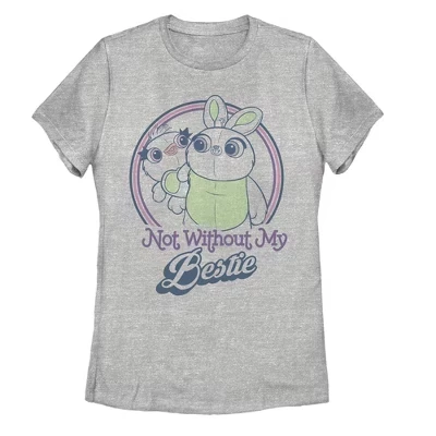 Женская футболка Athletic heather от Ducky & Bunny Besties