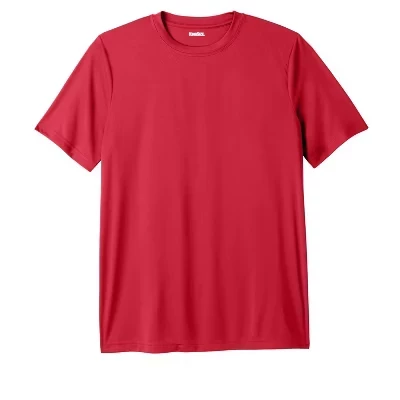Мужская футболка KingSize No Sweat Crewneck, красная