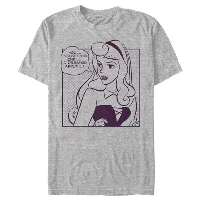 Мужская футболка с комиксами Aurora Comic Strip athletic heather
