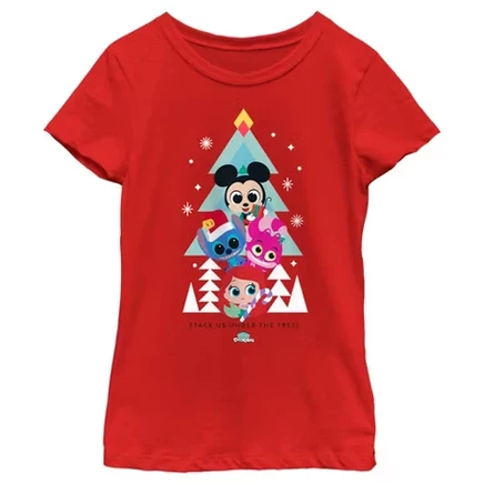 Футболка для девочек Disney Doorables, красная