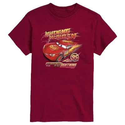 Мужская футболка Thunder с коротким рукавом и графическим рисунком garnet