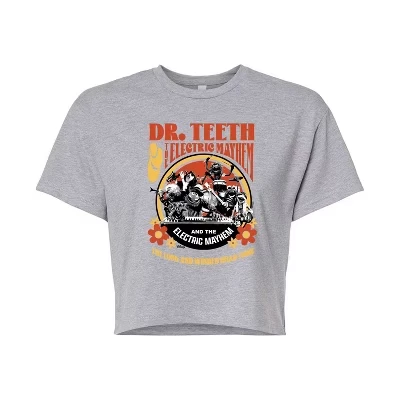Женская - - Dr. Teeth: Укороченная футболка с графическим принтом Long & Winded Tour