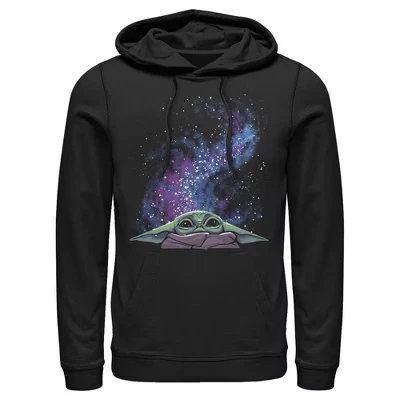 Мужское худи Star Wars Mandalorian Grogu, черное