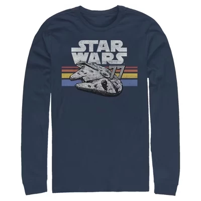 Мужской лонгслив Star Wars Millennium Falcon 77, синий