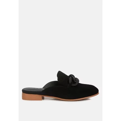 Женские лоферы Rag & Co. Krizia, замшевые, черные