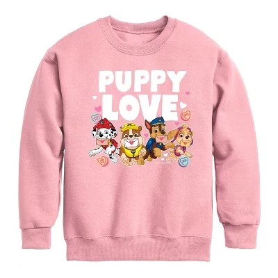 Флисовая толстовка с длинными рукавами и рисунком Puppy Luv для мальчиков - Paw Patrol - сиреневый