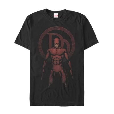 Мужская футболка Marvel Daredevil Shadows, черная