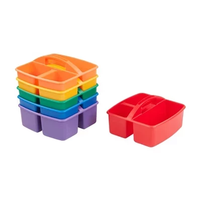 Органайзер ECR4Kids, 3 секции, 6 шт., разноцветный