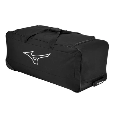 Сумка для бит Mizuno Mega Wheel, черная