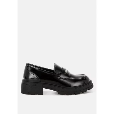 Женские лоферы London Rag Gleam Stride, черные