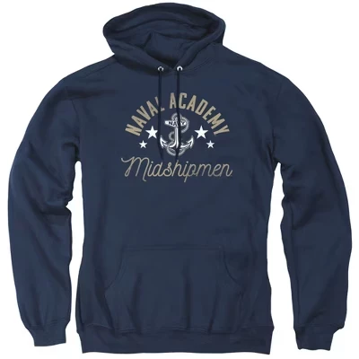 Мужское худи NCAA US Naval Academy Midshipmen, синее