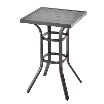Барный стол Costway 61×61×94 см, черный