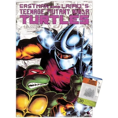 Постер Trends International TMNT №10, прозрачные кнопки