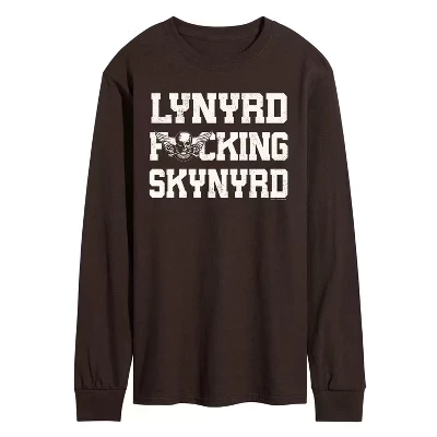 Мужской лонгслив Lynyrd Skynyrd, коричневый