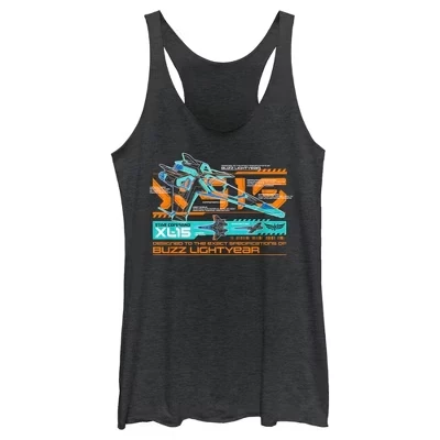 Women's Lightyear XL-15 Design Racerback Tank Top