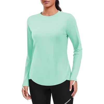 Женский лонгслив Pinspark Sun Shirt UPF 50+, зеленый