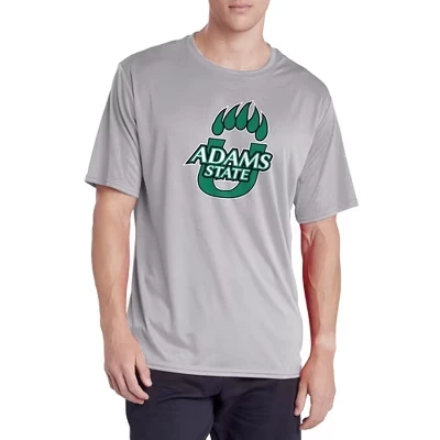 Мужская спортивная футболка NCAA Adams State, меланжевая