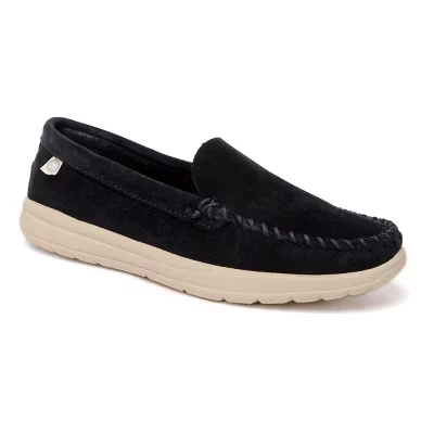Женские мокасины Minnetonka Discover Classic, черные