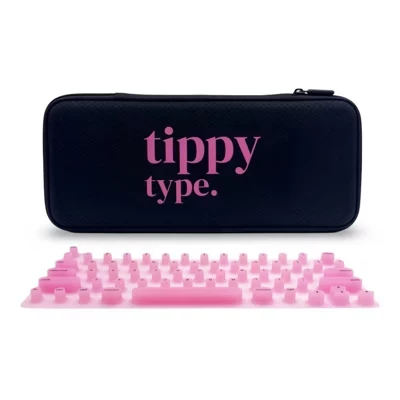 Защитная накладка на клавиатуру tippy type для Mac, розовая