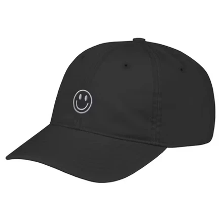 Мужская шапка Lost Gods Small Smiley Dad Hat l/xl / черный