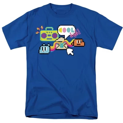 Мужская футболка Gumball Cool Oh Yeah, синяя