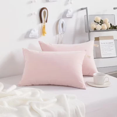Подушки для малышей NTBAY, 2 шт., 33×46 см, розовые