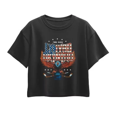 Футболка для девочек Lynyrd Skynyrd Freebird, черная