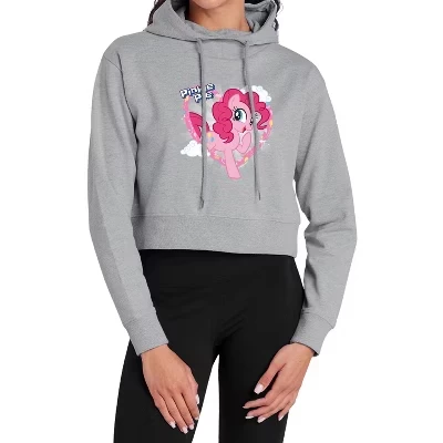 Женское худи The Powerpuff Girls Pinkie Pie, меланж