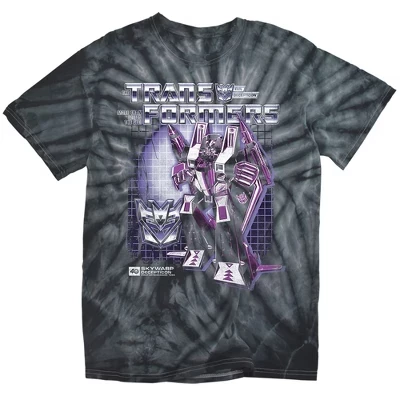 Мужская футболка Skywarp Box Tie Dye с 40-летним юбилеем, черная