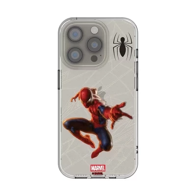 Прозрачный чехол для мобильного телефона Marvel Spider-Man MechLine Clear для Apple iPhone spider-man