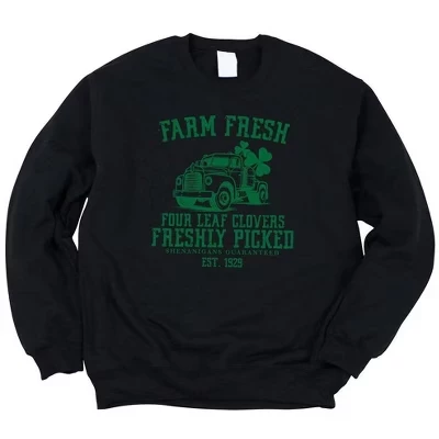 Женский свитшот Simply Sage Market Farm Fresh, темно-синий