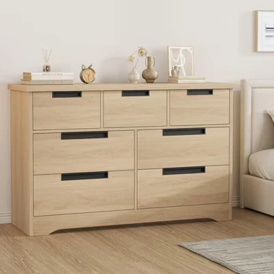 Комод COZONY на 7 ящиков, 119 см, под дерево