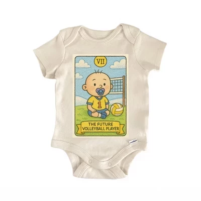 Волейбольное Таро для новорожденных Onesie® Боди GS1 разноцветное