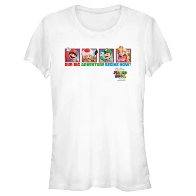 Юниорская женская команда Super Mario Bros. Футболка из фильма 