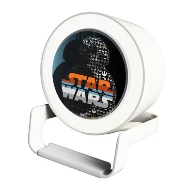 Беспроводное зарядное устройство Keyscaper BB-8 с ночником и Bluetooth, оранжево-белое