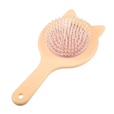 Расческа Unique Bargains Cat's Ears с подушкой, оранжевая