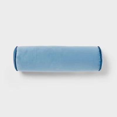 Круглая детская подушка-валик - ™ blue