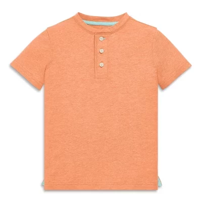 Детская футболка Henley Tee goldfish с вереском для детей
