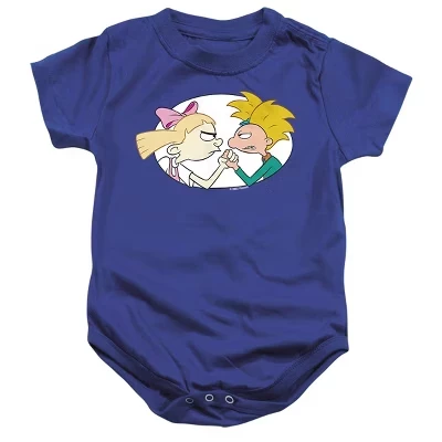 Baby  Helga, Love Is Tough Infant Bodysuit royal