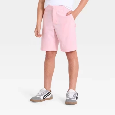 Шорты для гольфа для мальчиков Regular Fit - ™ розовые